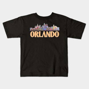 Orlando Skyline Kids T-Shirt